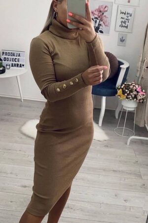 Rochie polo cu nasturi R208